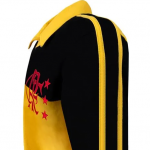 CAMISA FLAMENGO RETRÔ GOLEIRO MANGA LONGA AMARELA 1982 LIGA RETRÔ