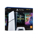 Console PlayStation 5 Slim, SSD 1TB, Edição Digital, Branco + 2 Jogos Digitais